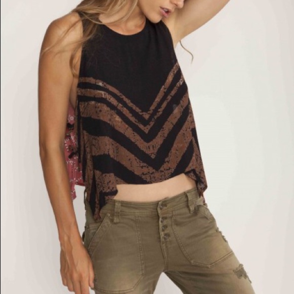 ASO Malia Tate Free People Touch of Love Tank